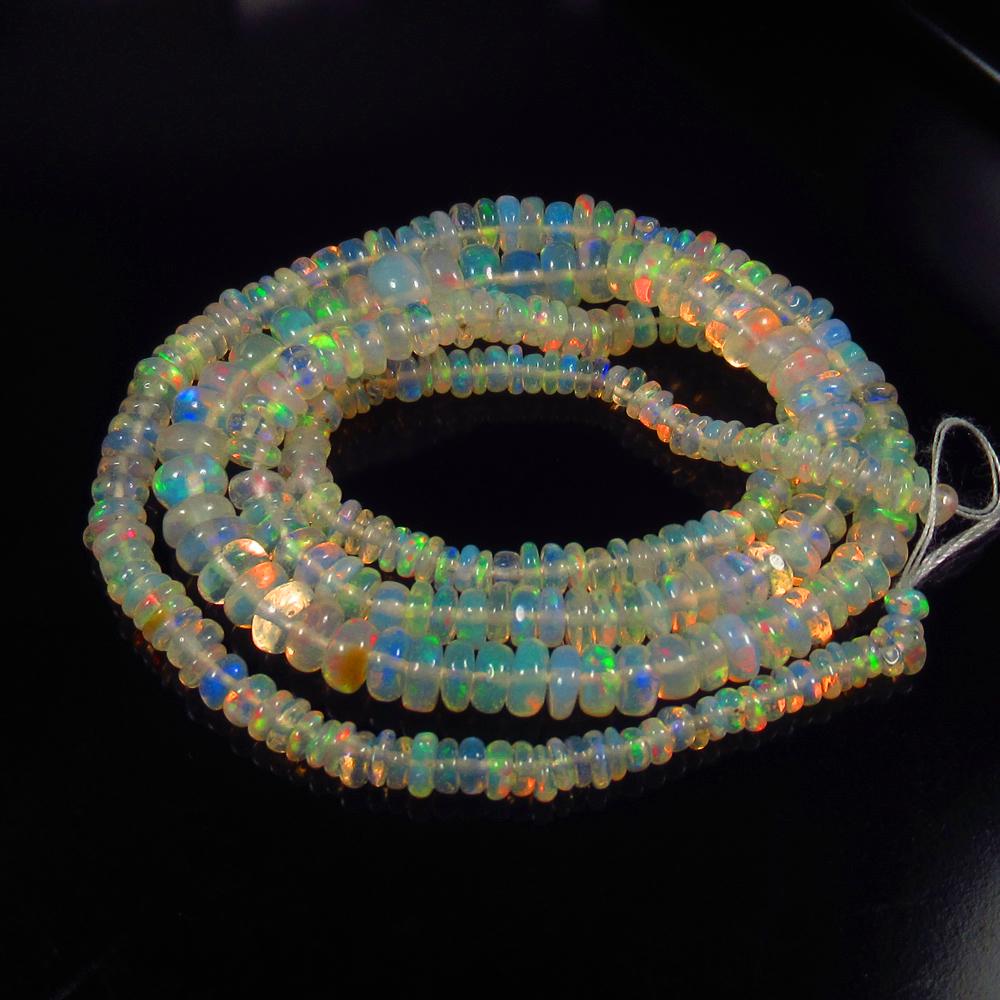 Natural Multicolor Opal Beads - 56.90 Ct (1 of 4)