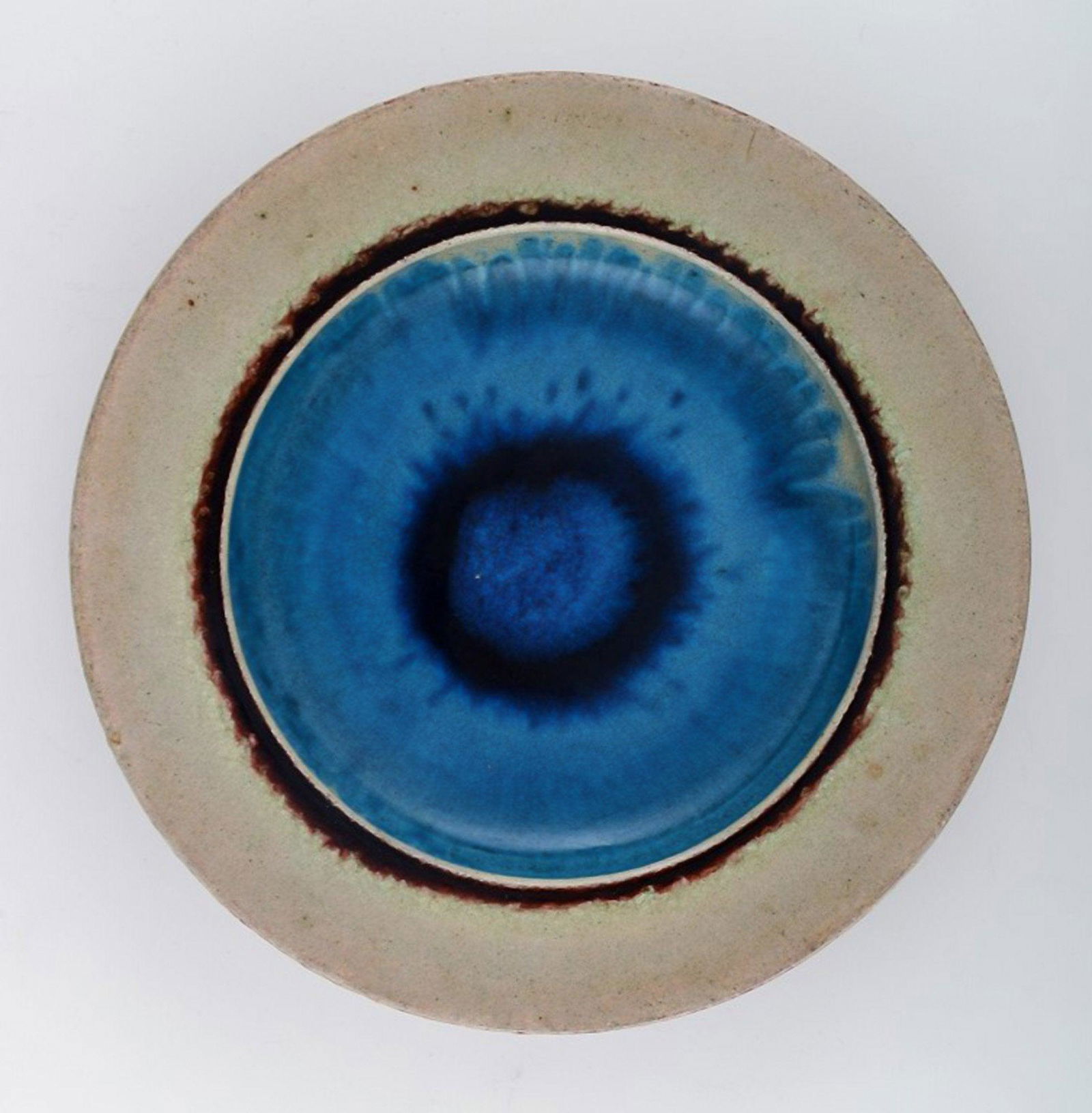 Kähler, Denmark, glazed stoneware dish 1960 s. (1 of 5)
