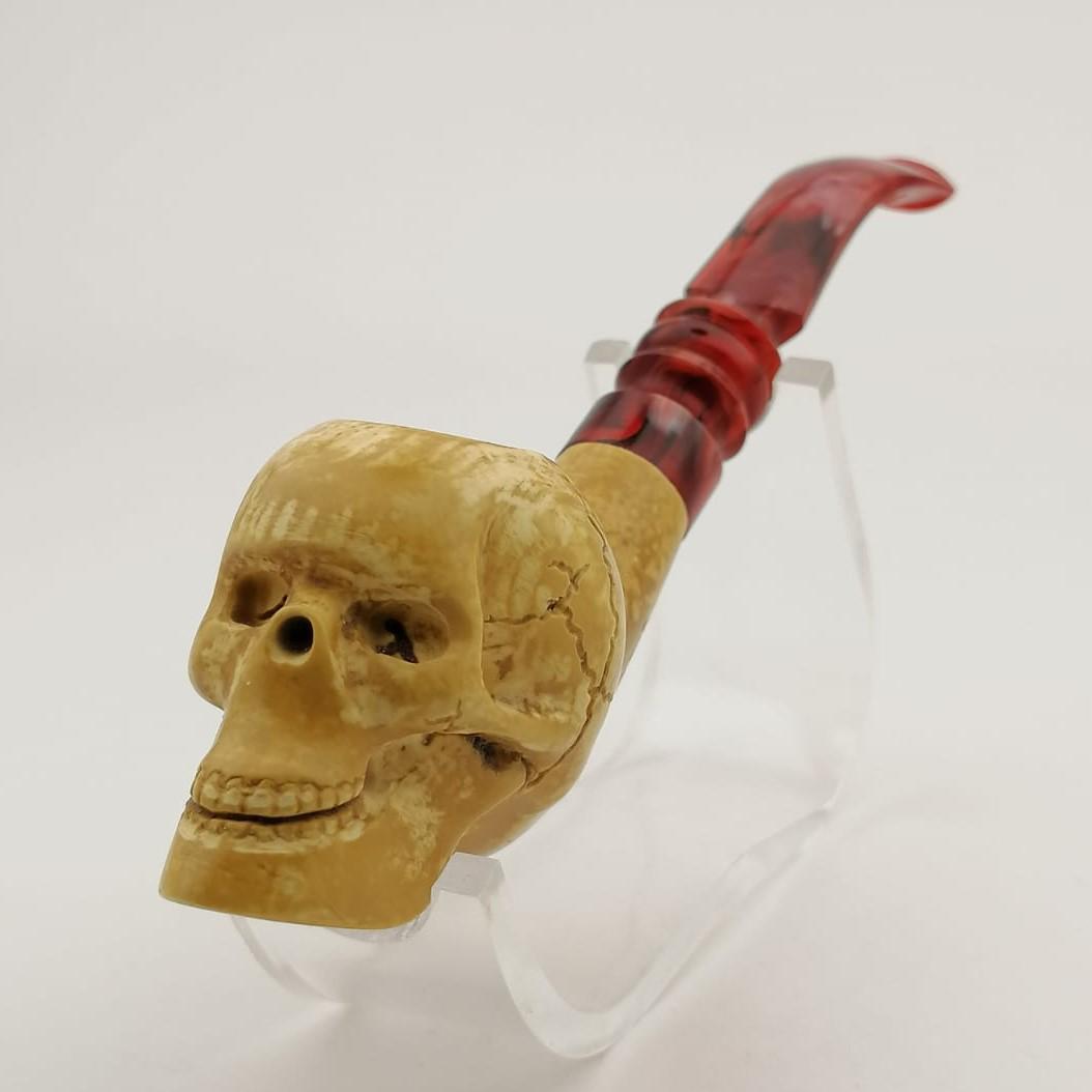Skull Meerschaum Pipe (1 of 10)
