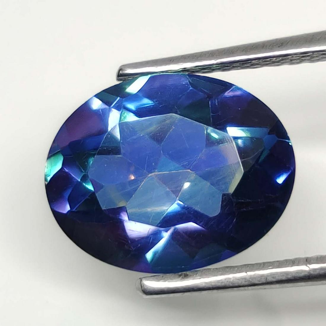 2.50 ct Rare Natural Flower Petal Topaz-Top Grade (1 of 2)