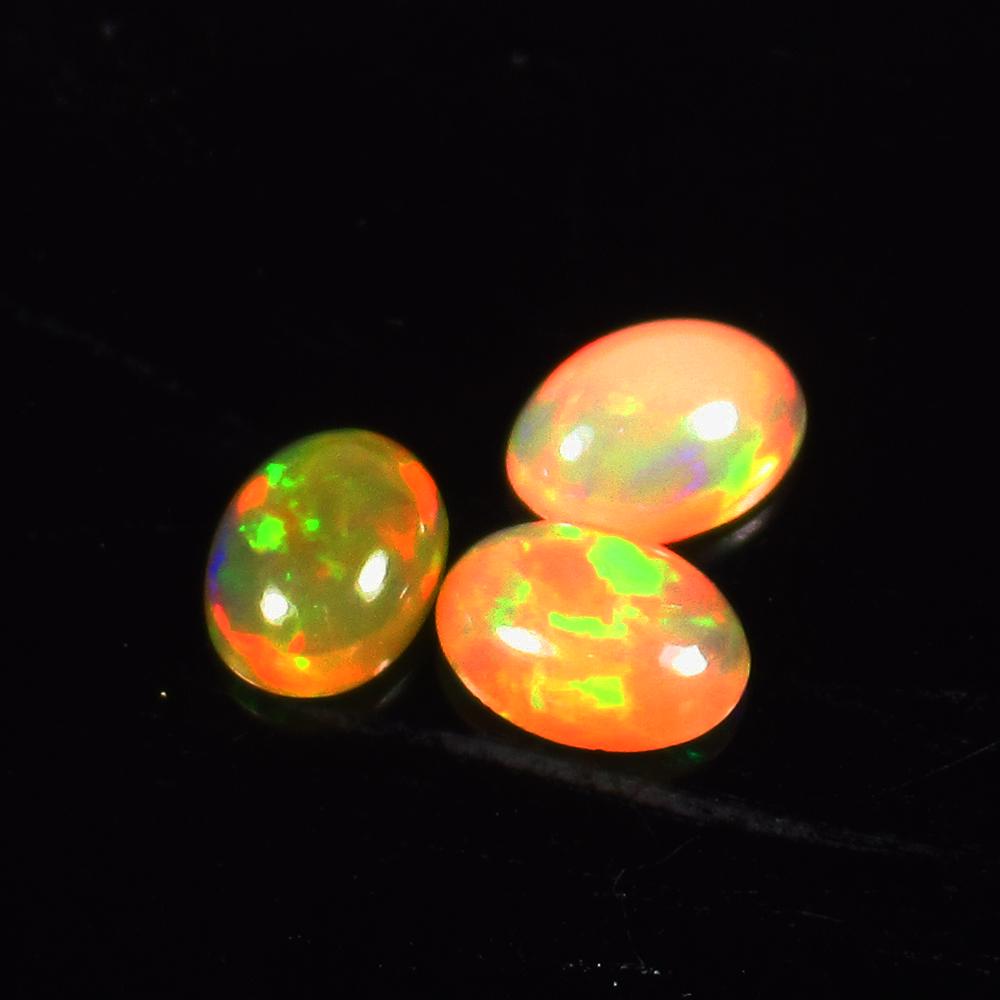 Natural Multicolor Opal Set - 1.40 Ct (1 of 2)