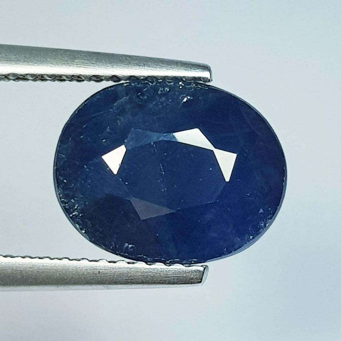 4.15 ctz" Natural Mined Gem" Beautiful Blue Star Sapphire (1 of 4)