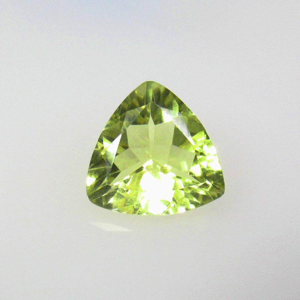 5.64 Ctw Natural Lemon Quartz Trillion Cut: No Reserve! Title: 5.64 Ctw Natural Lemon Quartz Trillion Cut Stone Clarity: VVS Gemstones: Natural Lemon Quartz Carat Weights: 5.64 Size/Dimensions: 14.80 x 9.10 x 5.60 mm Additional Information: Top
