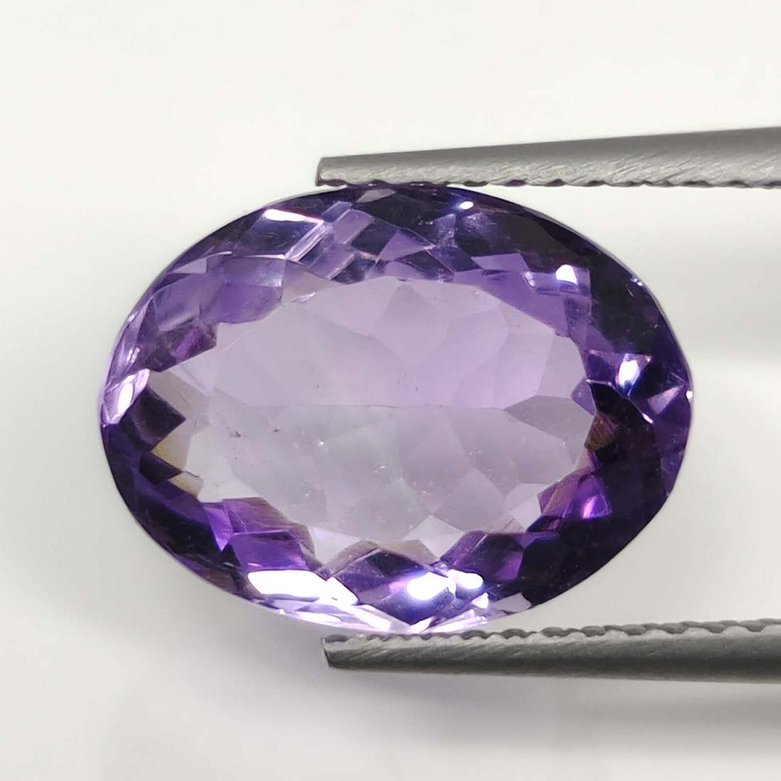 5.40 ct "AAA Grade" Natural Purple Amethyst: No Reserve! Title: 5.40 ct "AAA Grade" Natural Purple Amethyst Additional Information: Gemstones: Amethyst Carat Weights: 5.40 ct Size/Dimensions: 12.8 X 9.70 X 6.80 mm Origin : Brazil Materials Techn