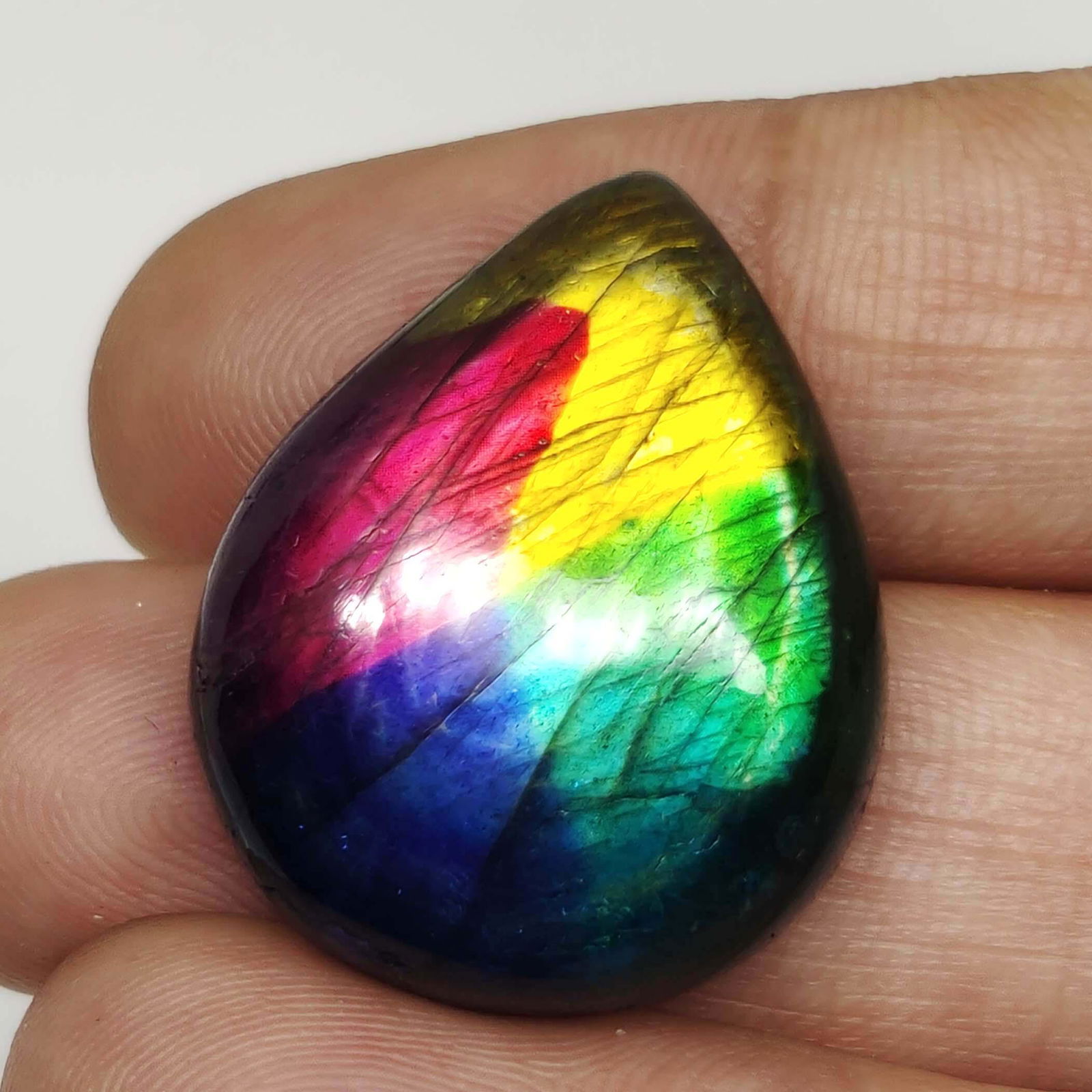 30.45 Ct "Stunning" Multicolor Labradorite (1 of 2)