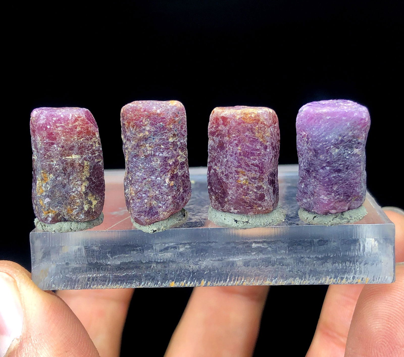 04 Pieces Record Keeper Ruby Crystals Lot, Ruby For Sale - 29 gram (1 of 6)