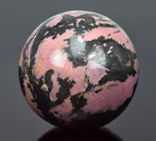 305 Gram Beautiful Obsidian Flake Healling Sphere From Pakistan (1 of 4)