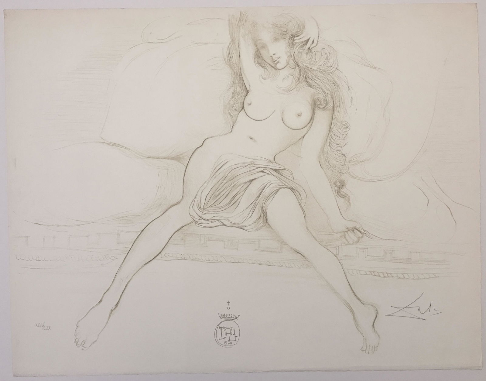 Salvador Dali: Nu au Sopha (1 of 2)