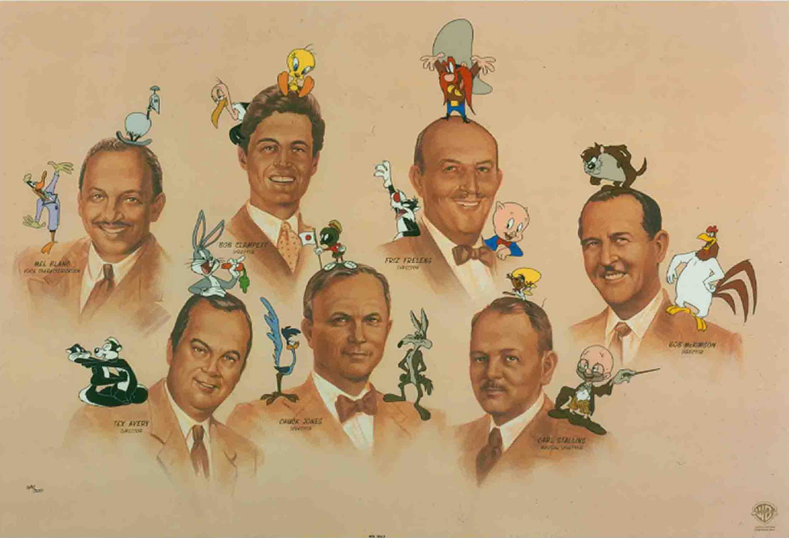 Warner Brothers The Masters Of Animation Limited Edition Cel of 500 Animation Art (1 of 3)