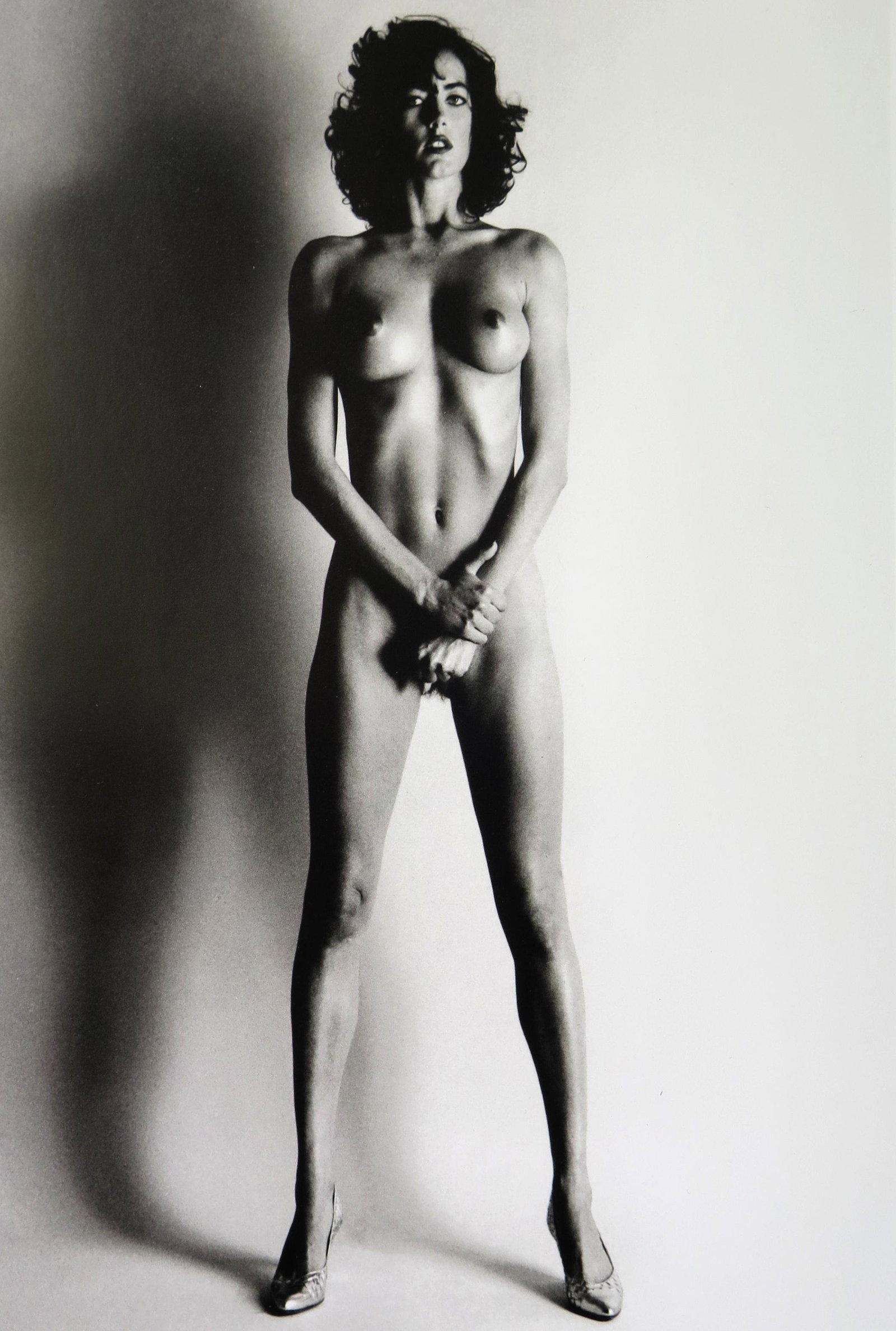 Helmut Newton : Big Nude III Henrietta, Paris 1980: Artist: Helmut Newton Title: Big Nude III Henrietta, Paris 1980 Date: 2006 Medium: High Quality Photogravure with embossed signature and copyright granted by Helmut Newton Print Origin: Printed in Ita