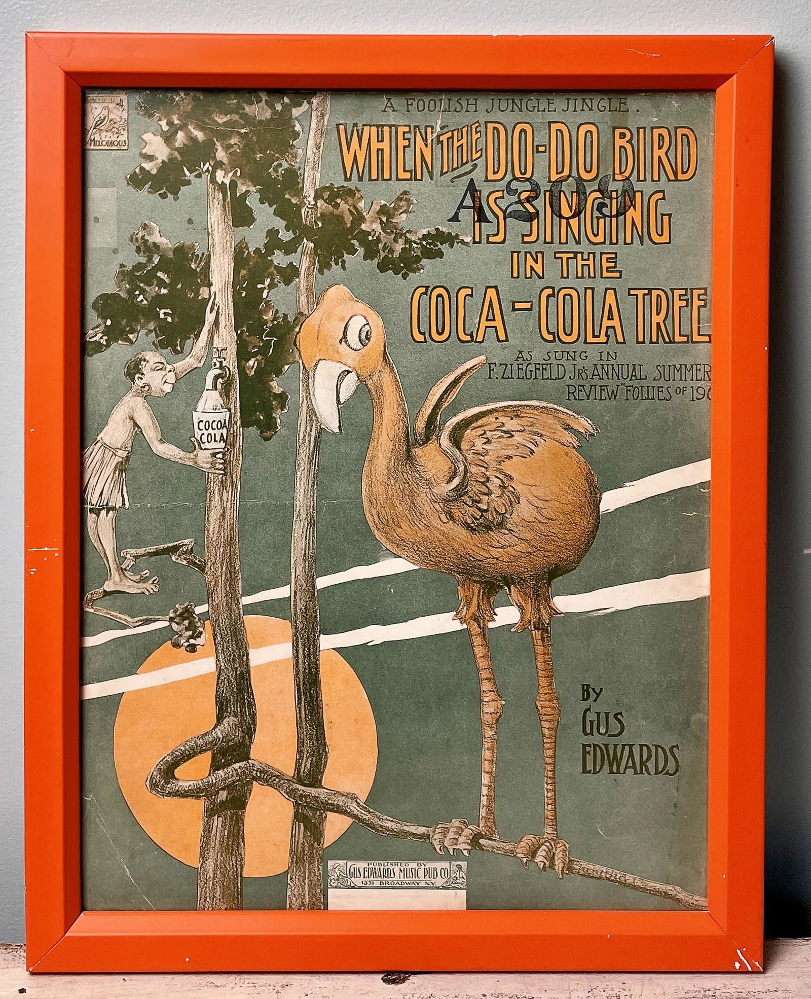 1910 WHEN THE DO-DO BIRD IS SINGING IN THE COCA-COLA TREE (1 of 8)