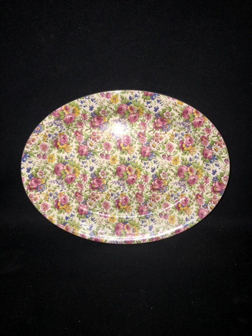 12 3/4” royal winton summertime chintz platter (1 of 3)