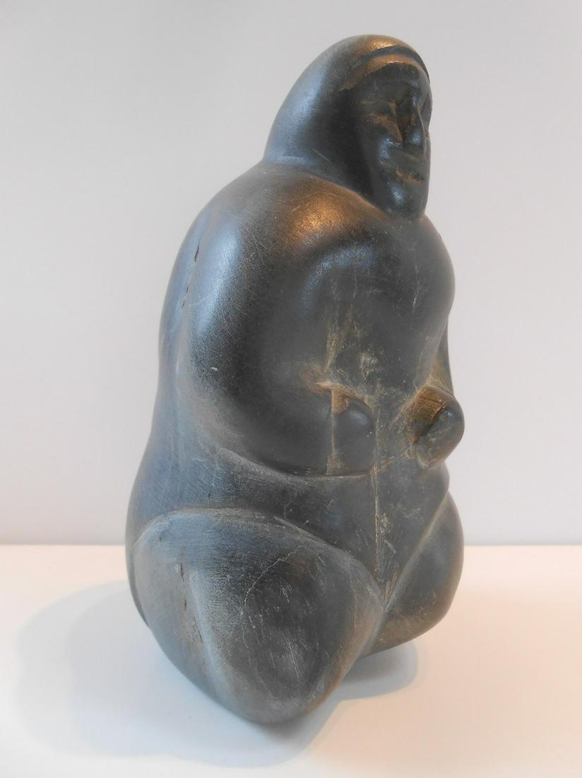 “Seated Inuk" by Toona (Tuna) Iquilik (1 of 12)