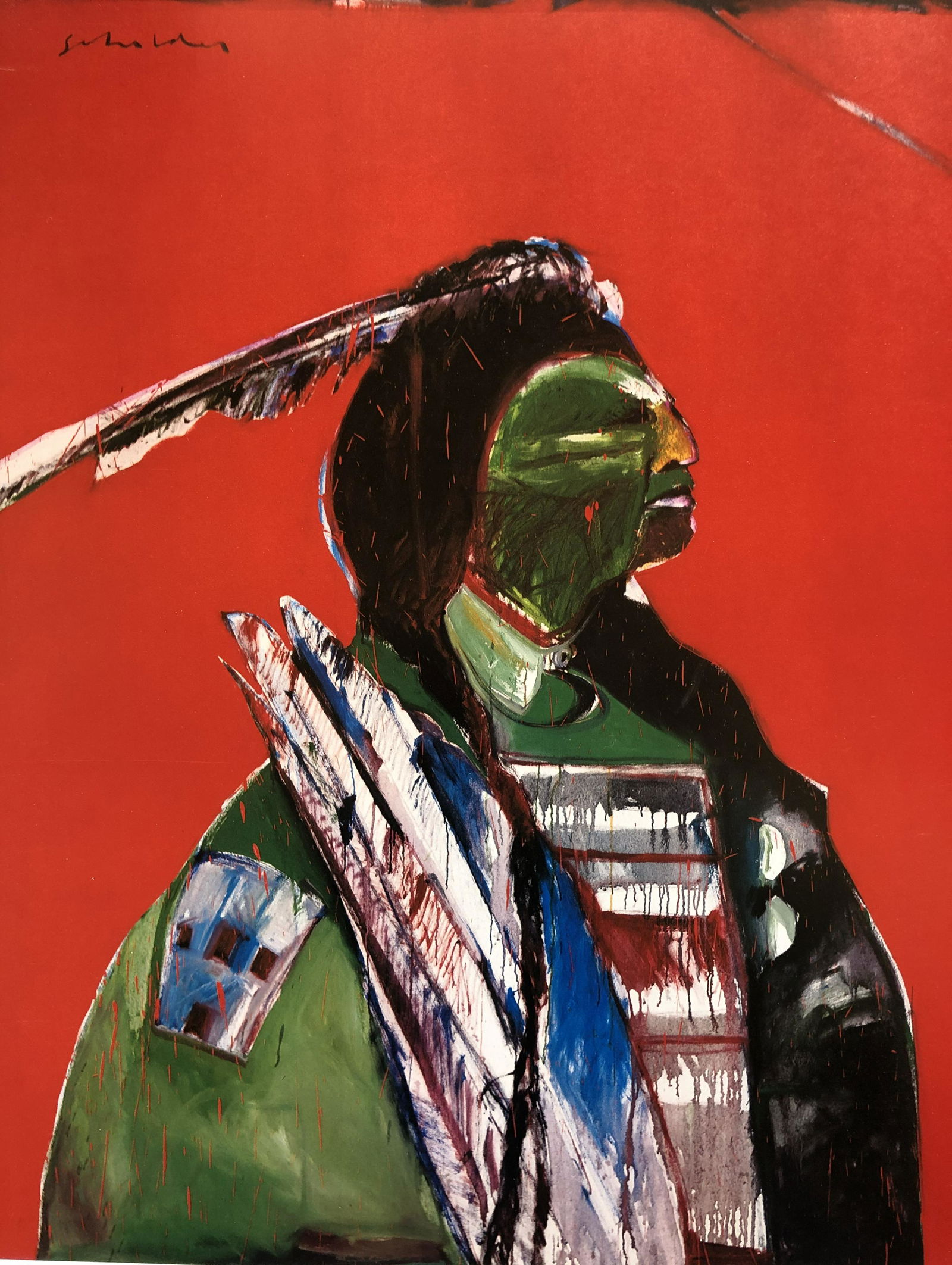 Fritz Scholder - signed 1981 (1 of 5)