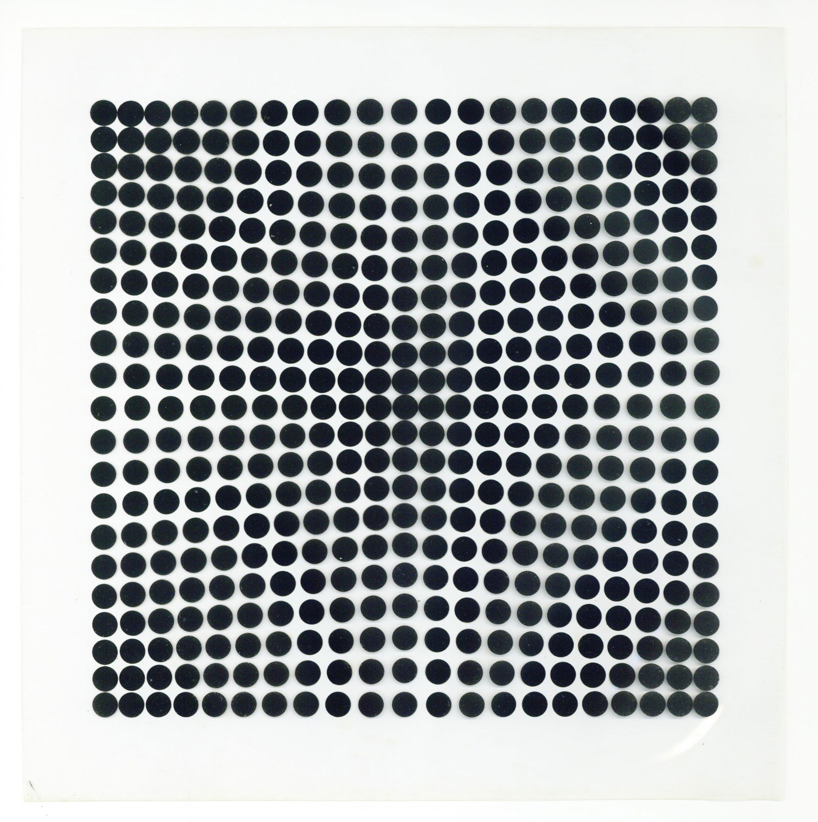 Victor Vasarely screenprint on plastic film, 1970 (1 of 1)