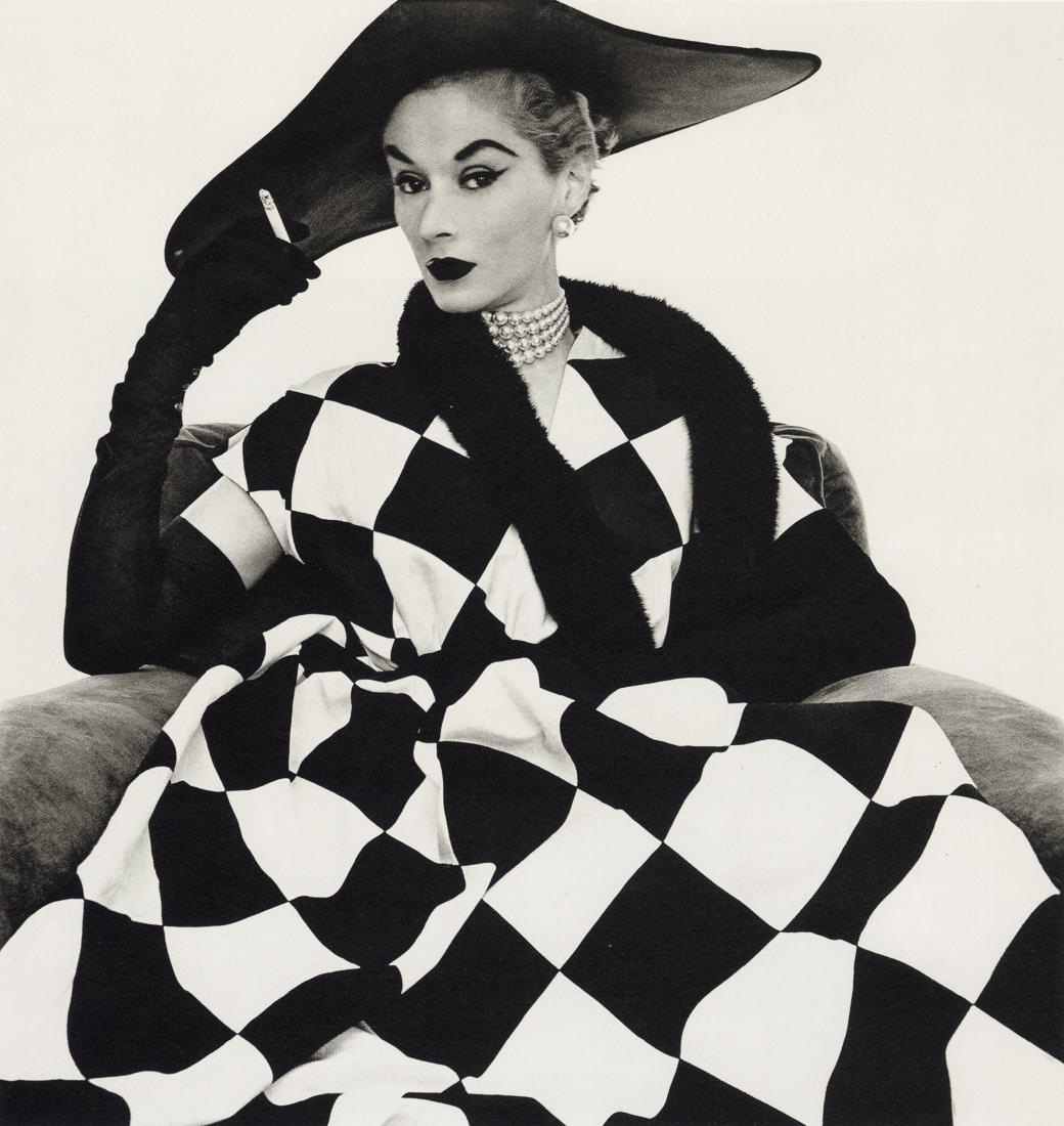 IRVING PENN - Harlequin Dress, New York, 1950 (1 of 1)