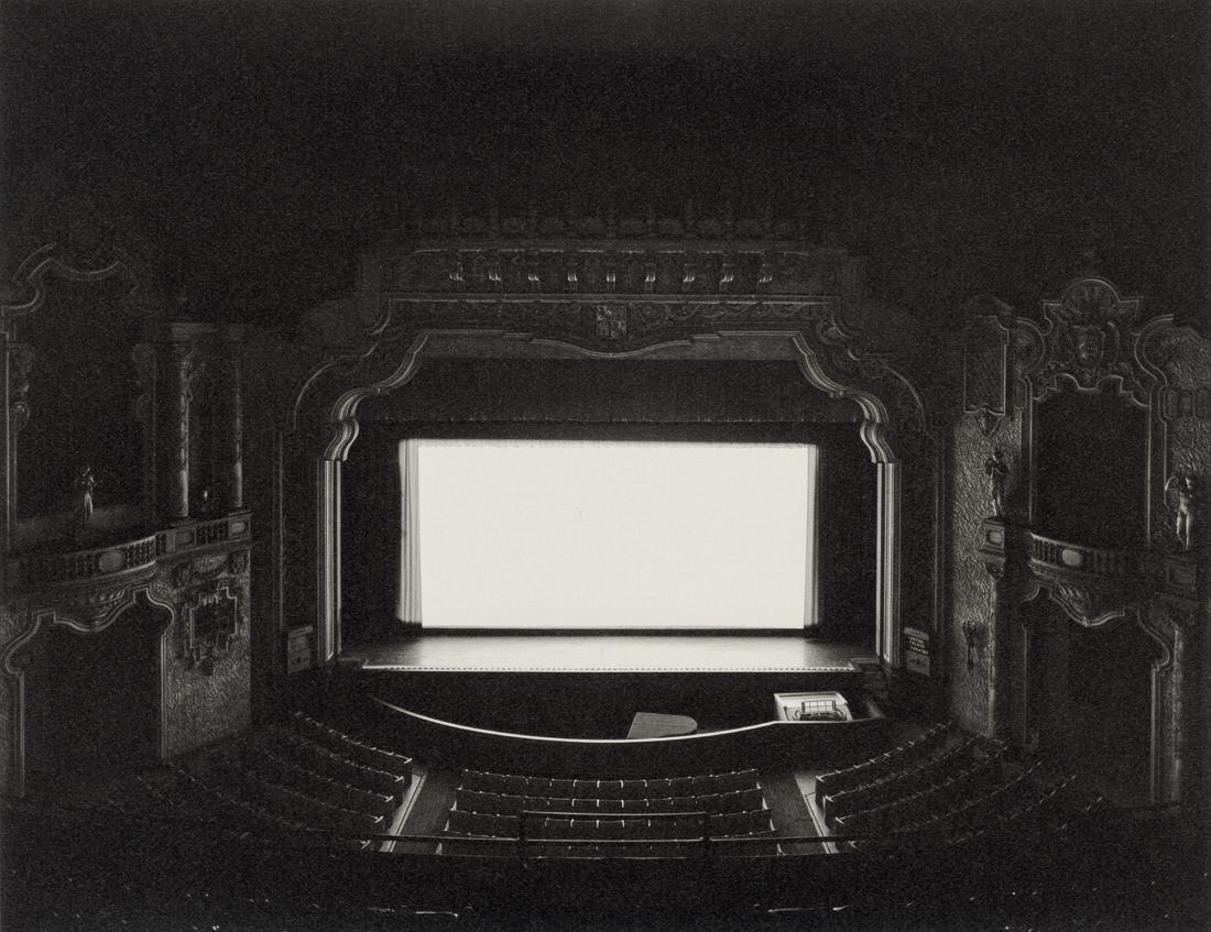 HIROSHI SUGIMOTO - Canton Palace, Ohio, 1980: Artist: Hiroshi Sugimoto Title: Canton Palace, Ohio, 1980 Medium: Photo Litho, 2016, Spain Dimensions: 9.45x7.25" Description: Heat Wax Mounted on 11x14" Conservation Board Artist Bio: Hiroshi Sugimot