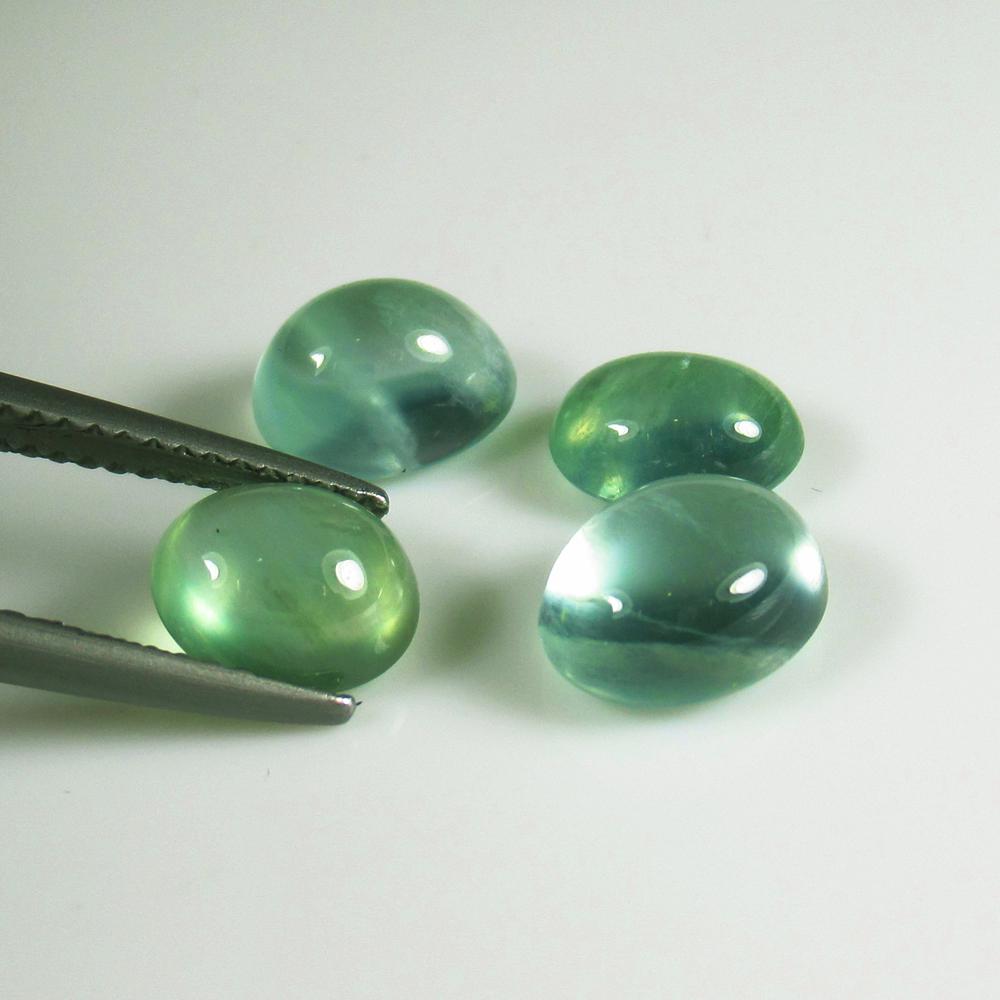 Natural Green Prehnite Set - 7.65 Ct (1 of 2)