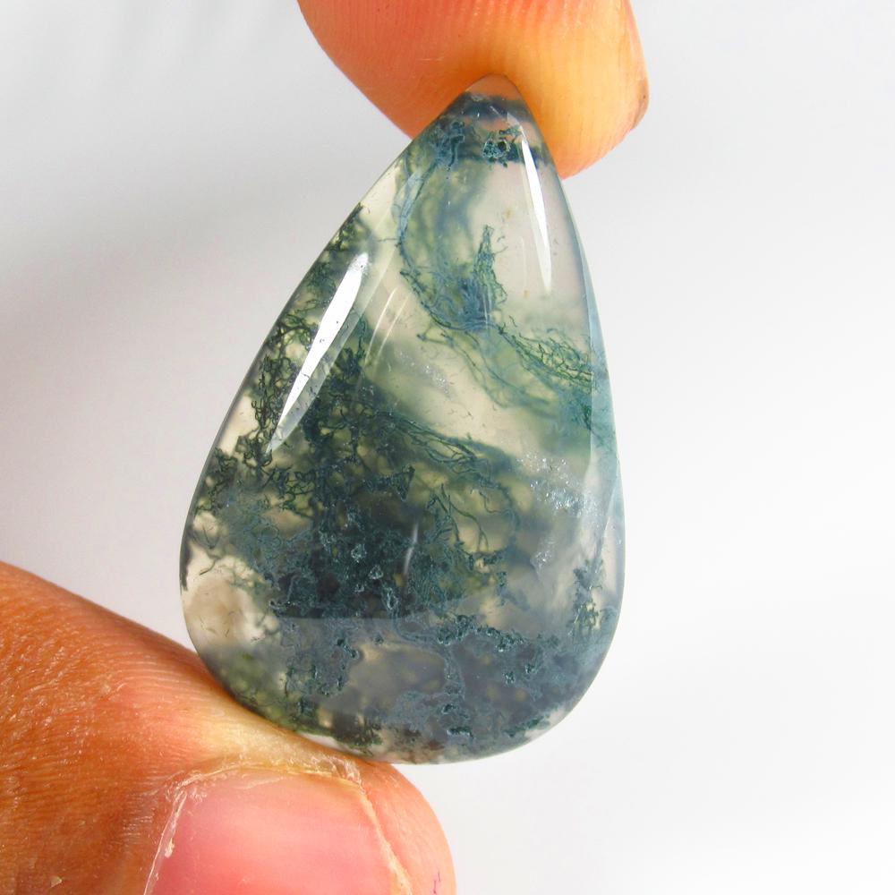 Natural Moss Agate - 21.65 Ct (1 of 2)