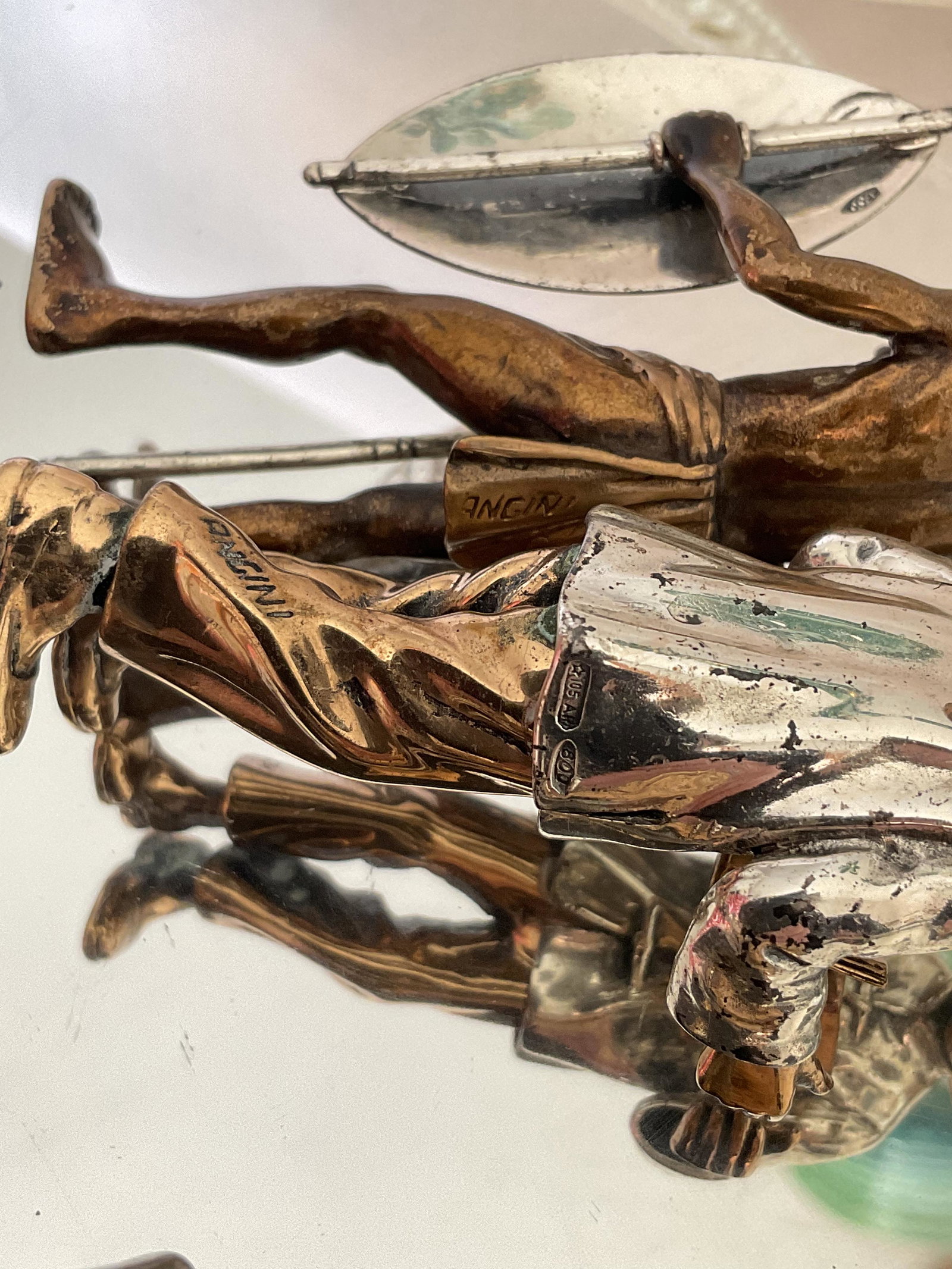 Angini Silver figurines - 12