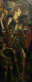 Oil painting Infantryman Litvinov Oleg Arkad'yevich (1 of 8)
