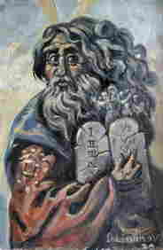 Oil painting Moses Litvinov Daniil Olegovich (1 of 7)
