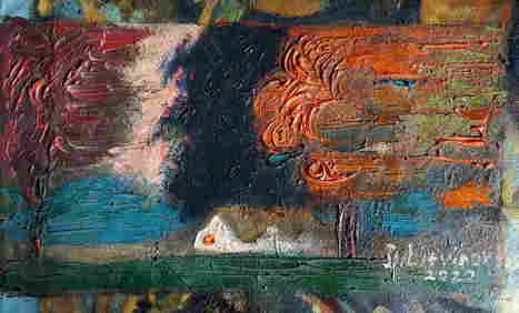 Oil painting Autumn Litvinov Daniil Olegovich (1 of 4)