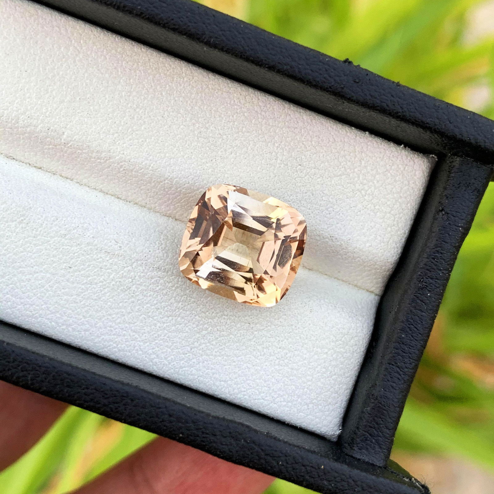 Imperial Topaz Gemstone For Wedding Ring Making, Faceted Topaz Loose Gemstone, Yellowish Orange (1 of 5)