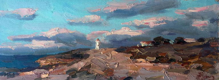 Oil painting Lighthouse Alexander Nikolaevich Cherednichenko (1 of 12)
