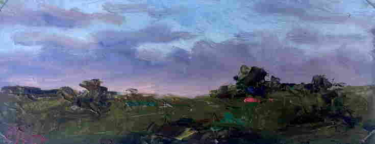Oil painting Silence Alexander Nikolaevich Cherednichenko (1 of 11)