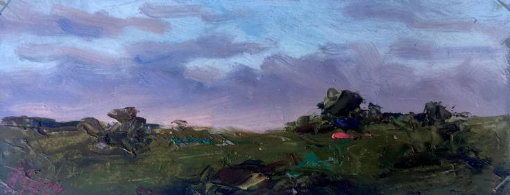 Oil painting Silence Alexander Nikolaevich Cherednichenko (1 of 11)