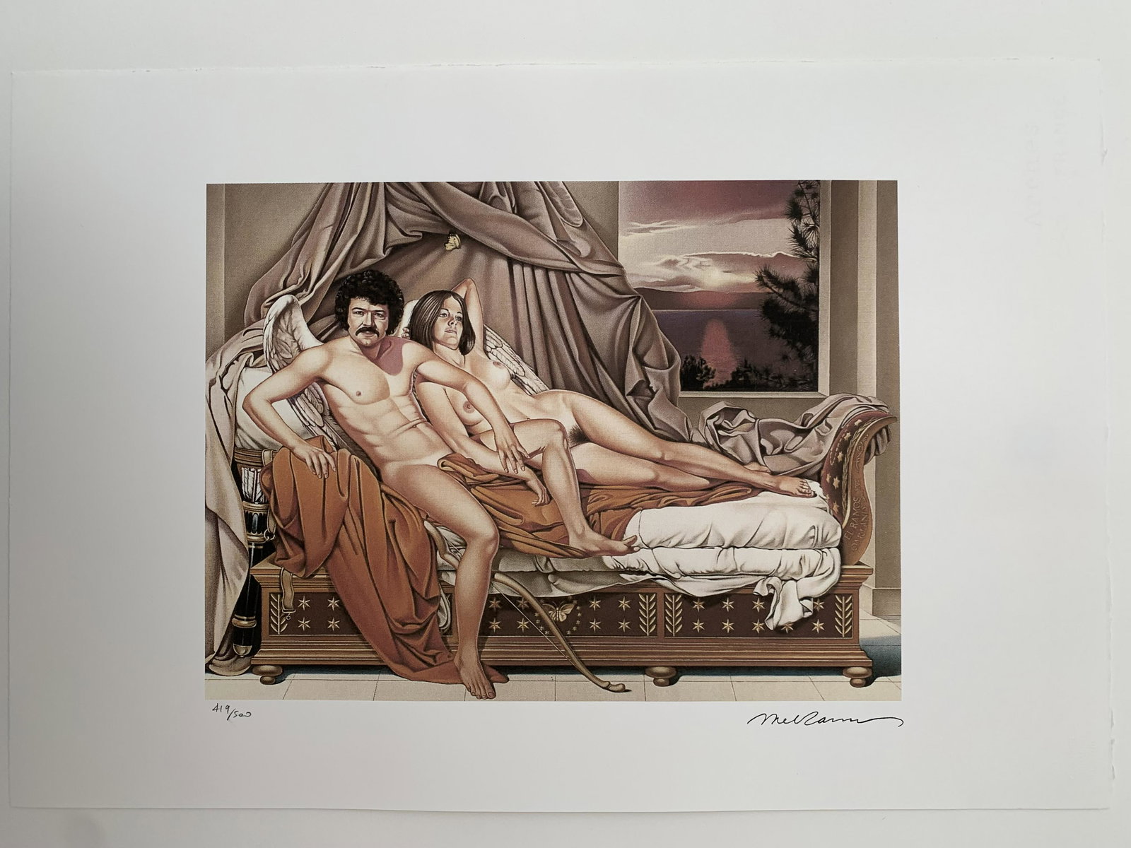 Mel Ramos (After): Davids Duo 1972 (1 of 4)