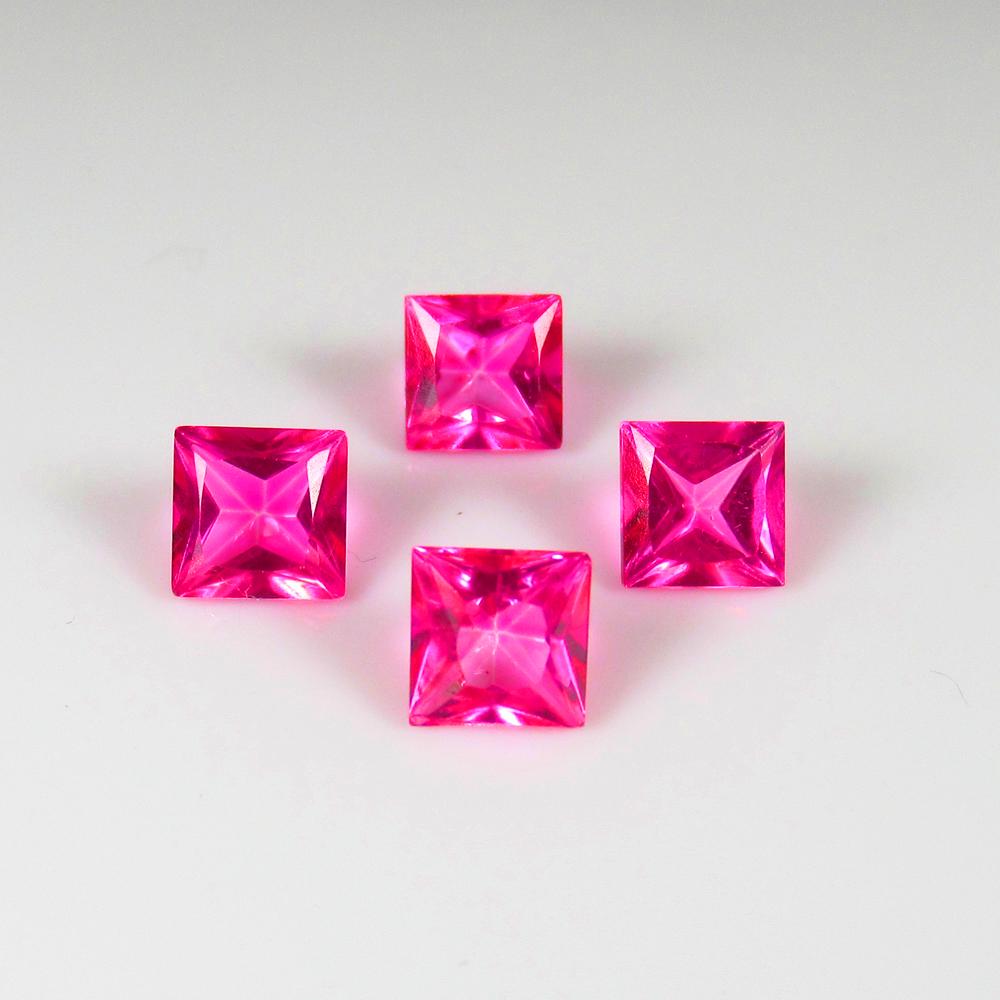 Natural Pink Topaz Set - 3.53 Ct (1 of 2)