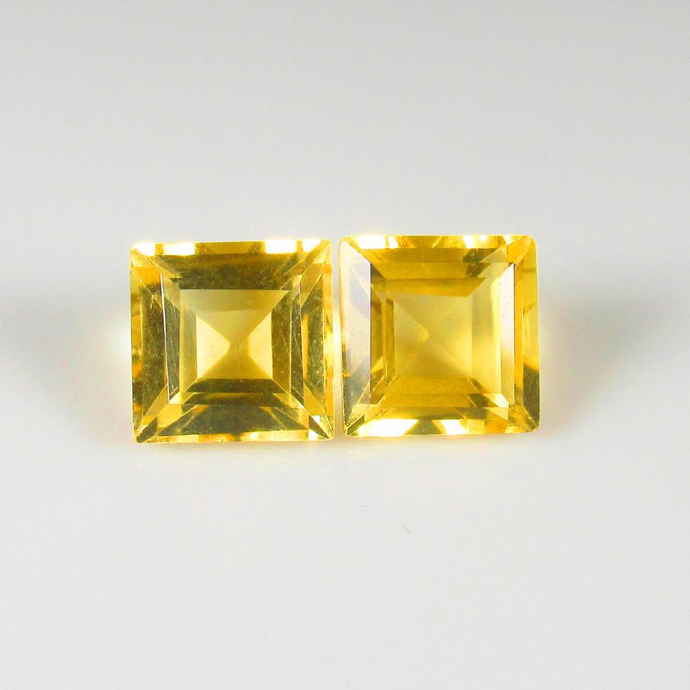 Natural Citrine Pair - 3.34 Ct (1 of 2)