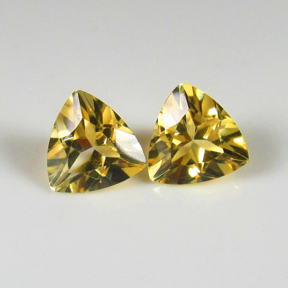 Natural Citrine Pair - 2.89 Ct (1 of 2)