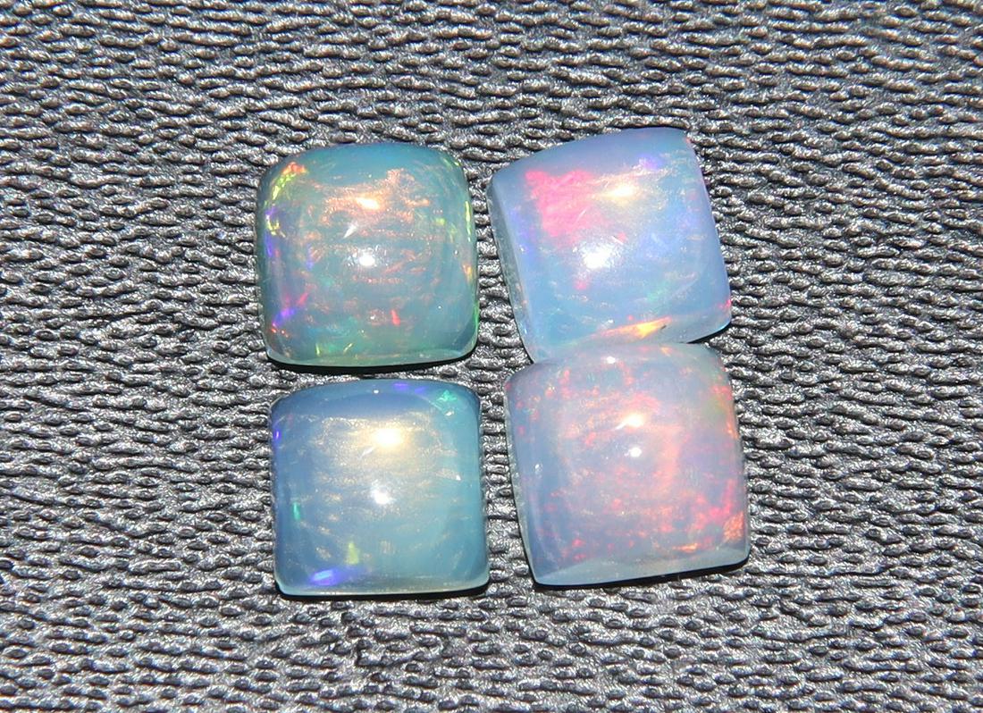 1.24 Cts Natural Ethiopian Opal Set (1 of 2)