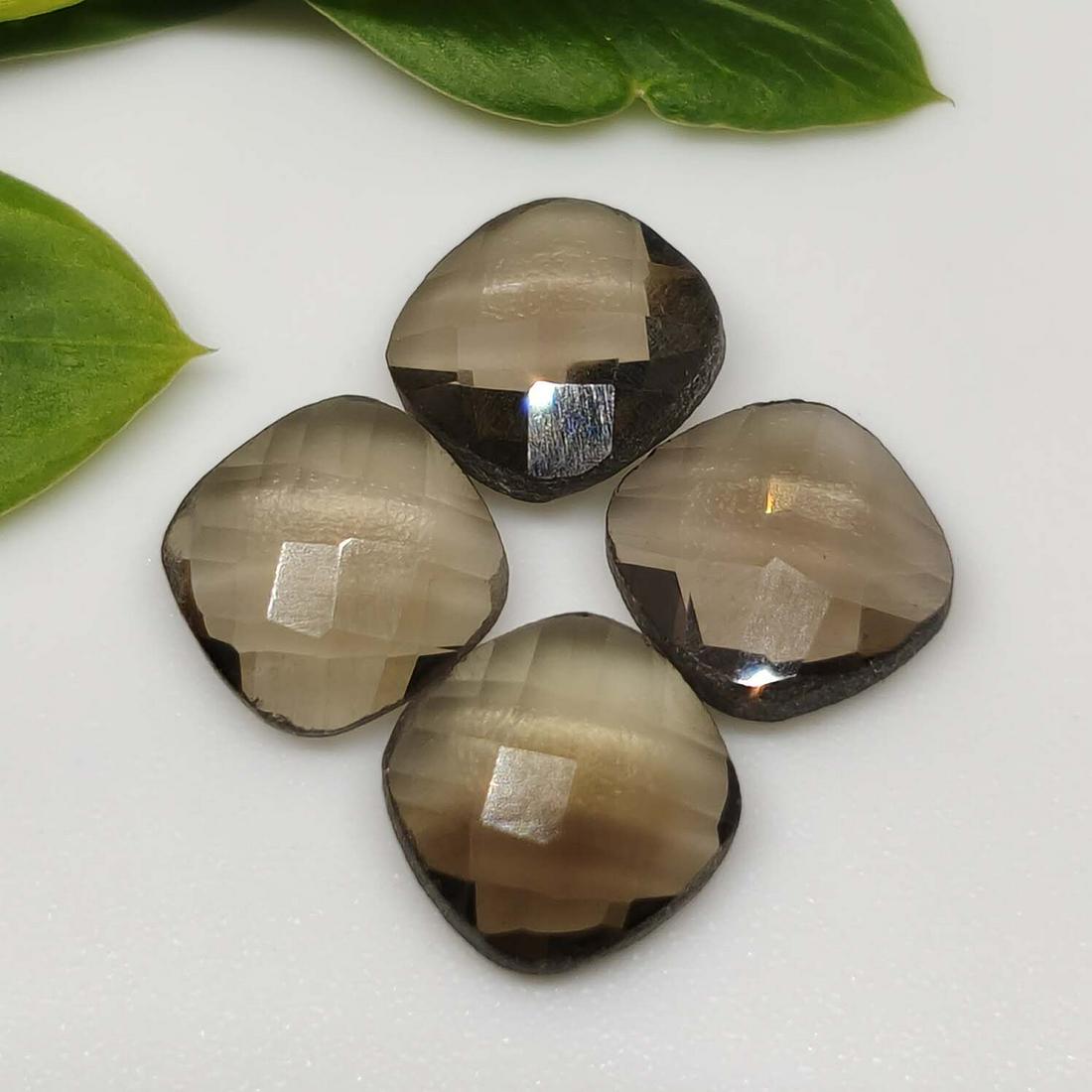 5.75 ct Natural Smoky Quartz Lot: No Reserve! Title: 5.75 ct Natural Smoky Quartz Lot Additional Information: Gemstones: Smoky Quartz Carat Weights: 5.75 ct Size/Dimensions: 7 x 7 mm Origin : Scotland Materials & Techniques: Quartz Sh