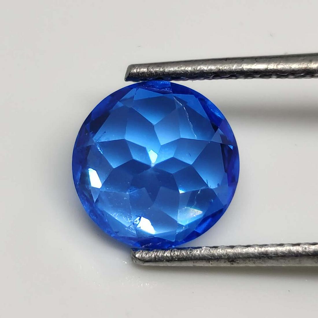 2.71 ct Rare Natural Electric Blue Topaz-Top Grade (1 of 2)