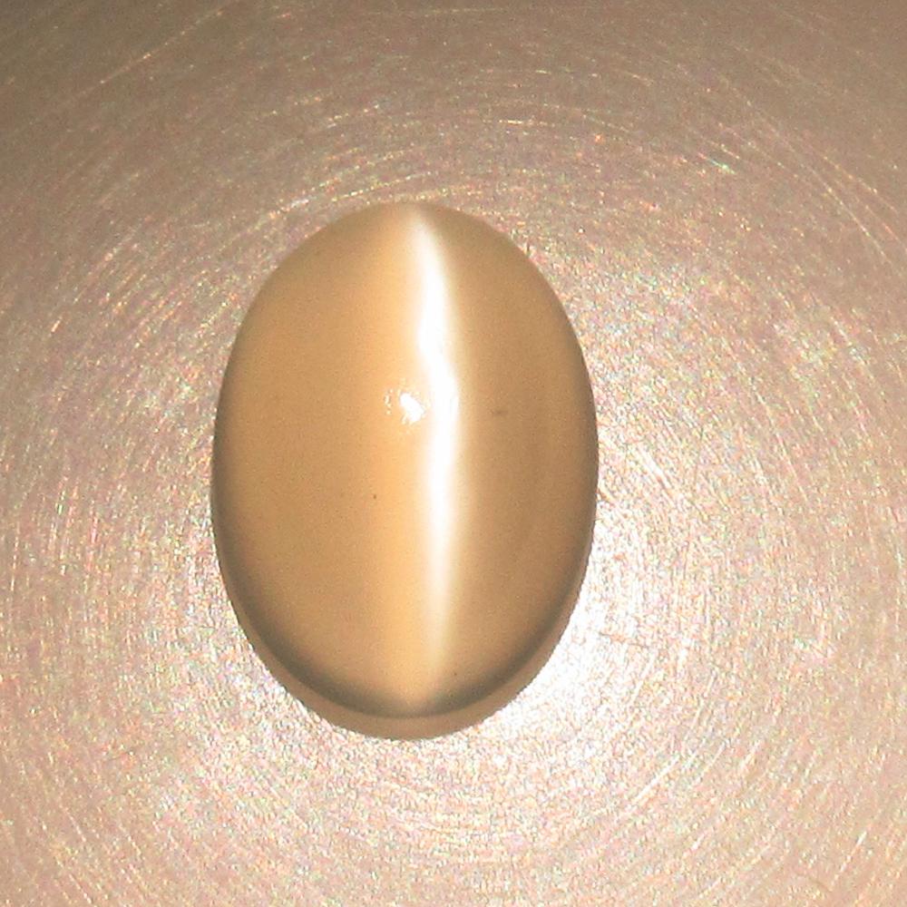 2.96 Ctw Natural Moonstone Oval Cab: No Reserve! Title: 2.96 Ctw Natural Moonstone Oval Cab Stone Clarity: Semi-Transparent Gemstones: Natural Moonstone Carat Weights: 2.96 Size/Dimensions: 9.90 x 7.40 x 5.50 mm Additional Information: N