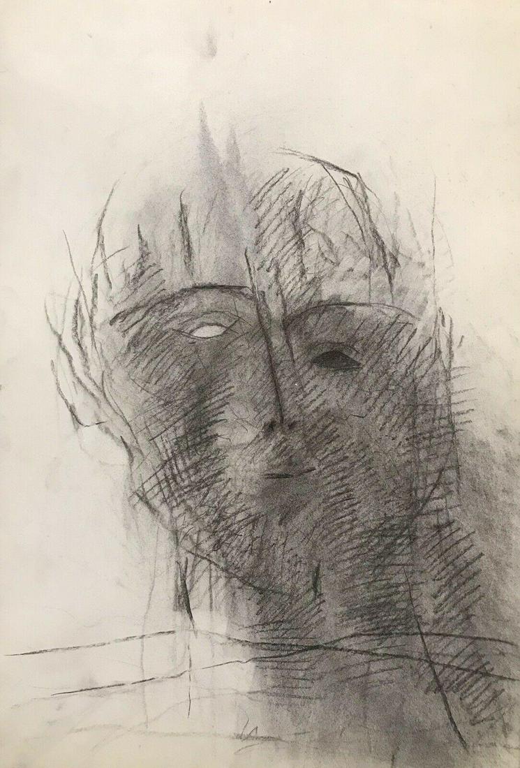 CARLOS CARNERO (1922-1980) ORIGINAL DRAWING BY FERNAND LEGER STUDIO WORKER (1 of 8)