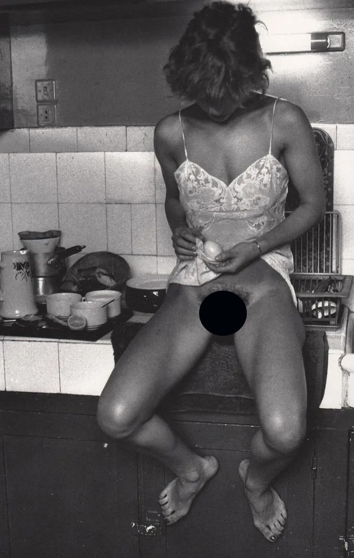 JEAN-FRANCOIS JONVELLE - Nude with breakfast: Artist: JEAN-FRANCOIS JONVELLE Print Title: Nude with breakfast Medium: Photoengraving Printed 1980?s in Spain Image size (inches) approx. 11 x 7 Jean-Francois Jonvelle (1943-2002), was a French photo