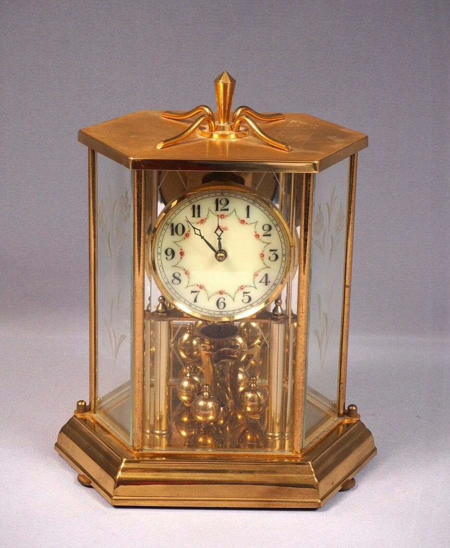 Kundo KIENINGER OBERGFELL 400 Day Anniversary Hexagon Clock WORKS (1 of 5)