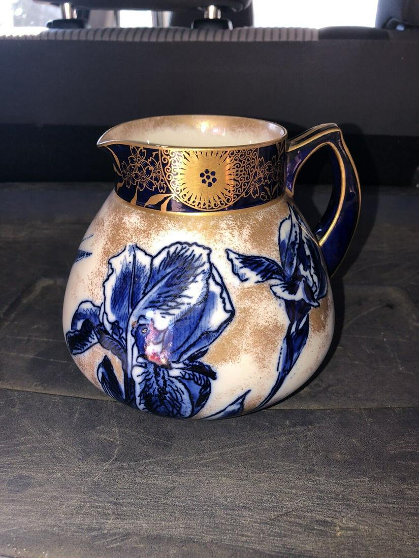 doulton flow blue pitcher (1 of 6)