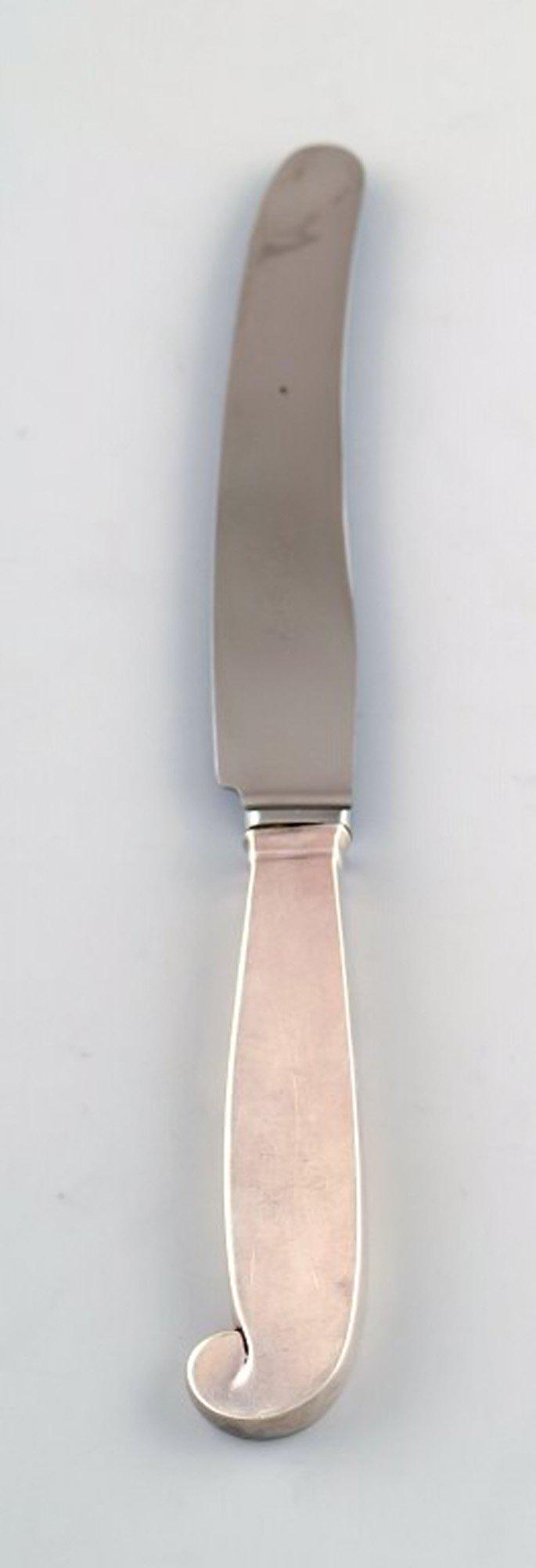 Evald Nielsen number 29, knife in silver. (1 of 3)