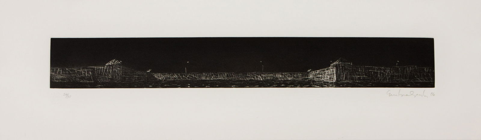 Gustavo Acosta, Cuban, aquatint, 2006 (1 of 1)