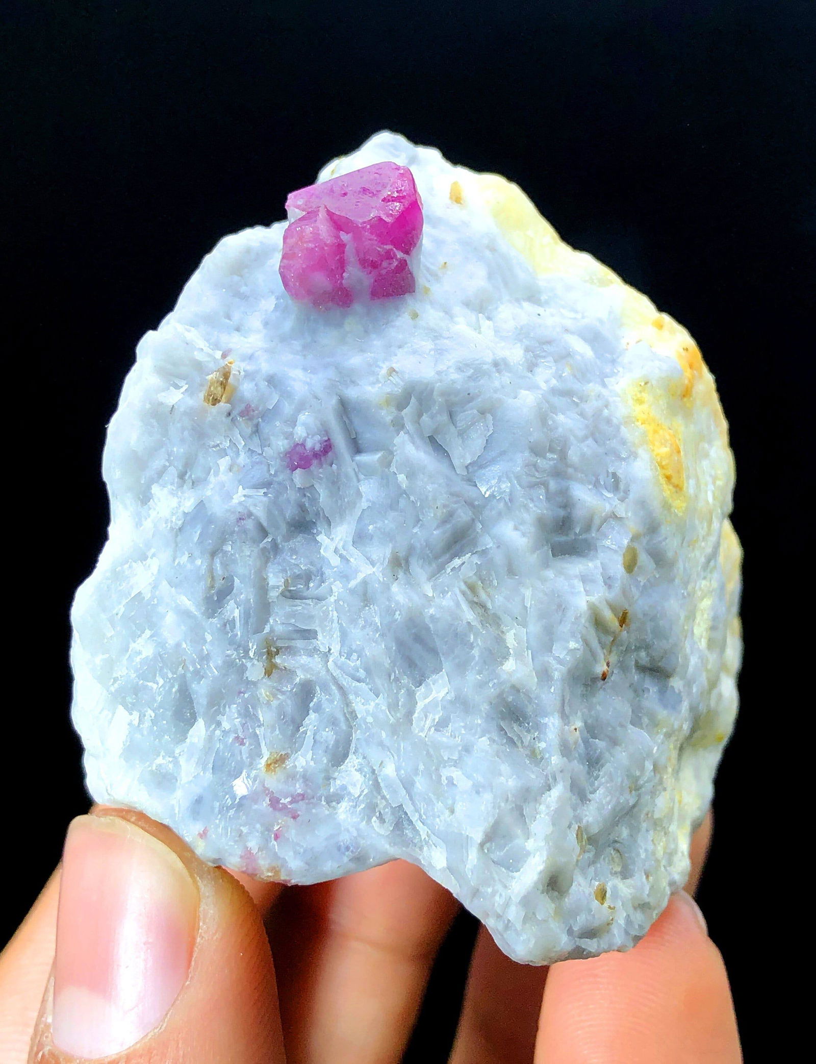 Ruby Specimen, Red Ruby, Ruby Crystal, Ruby on Matrix, Mineral Specimen, Ruby From Afghanistan - 144 (1 of 7)