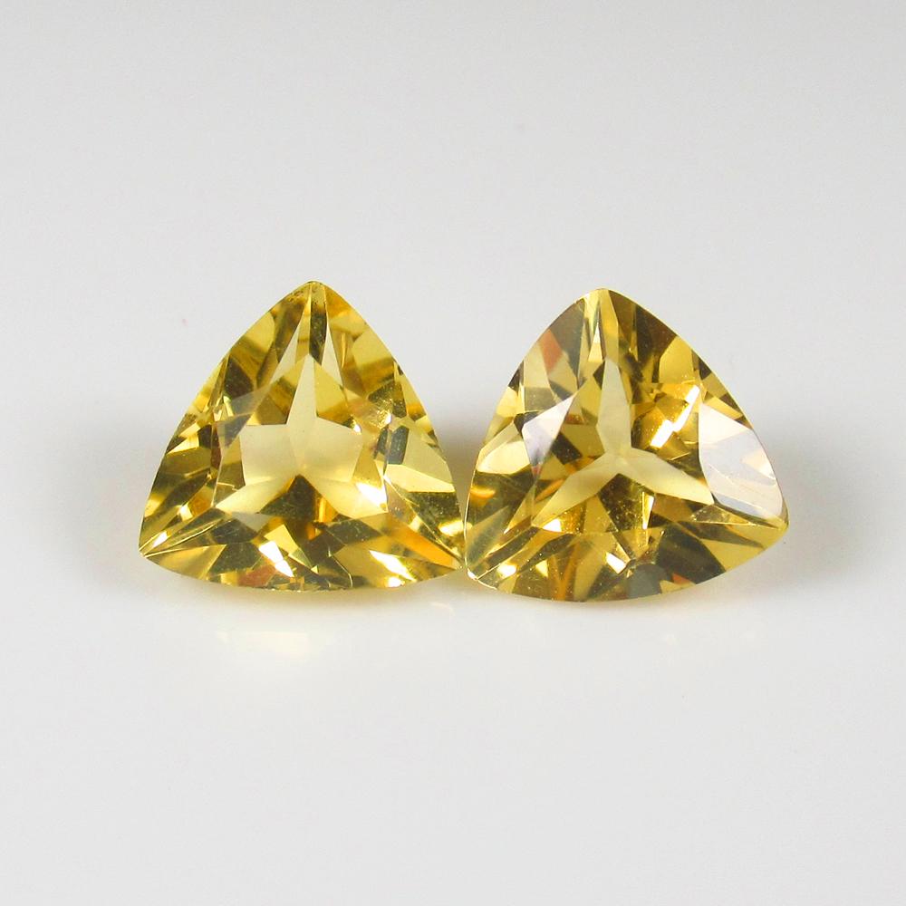 Natural Citrine Pair - 3.93 Ct (1 of 2)