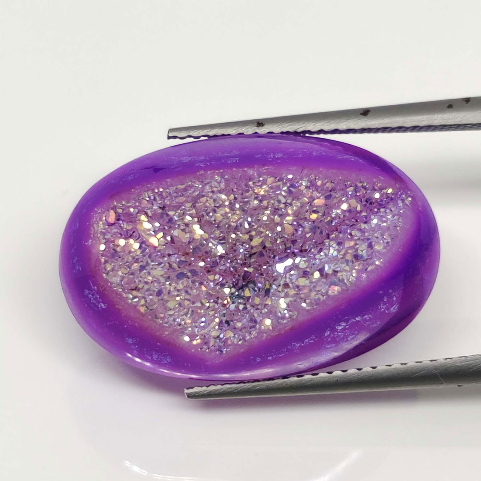 14.50 ct Natural Onyx Druzy (1 of 2)