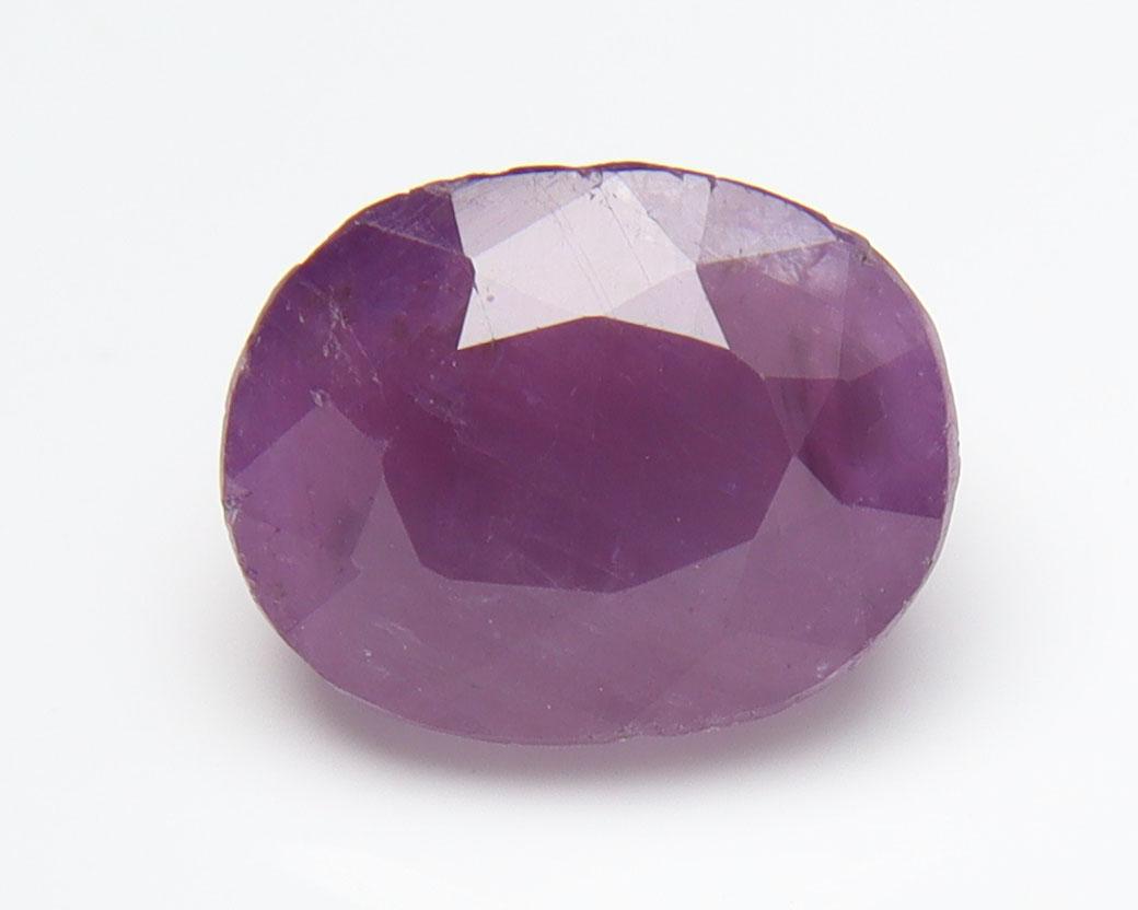 Genuine 3.88 Cts Natural Unheated Ruby (1 of 4)