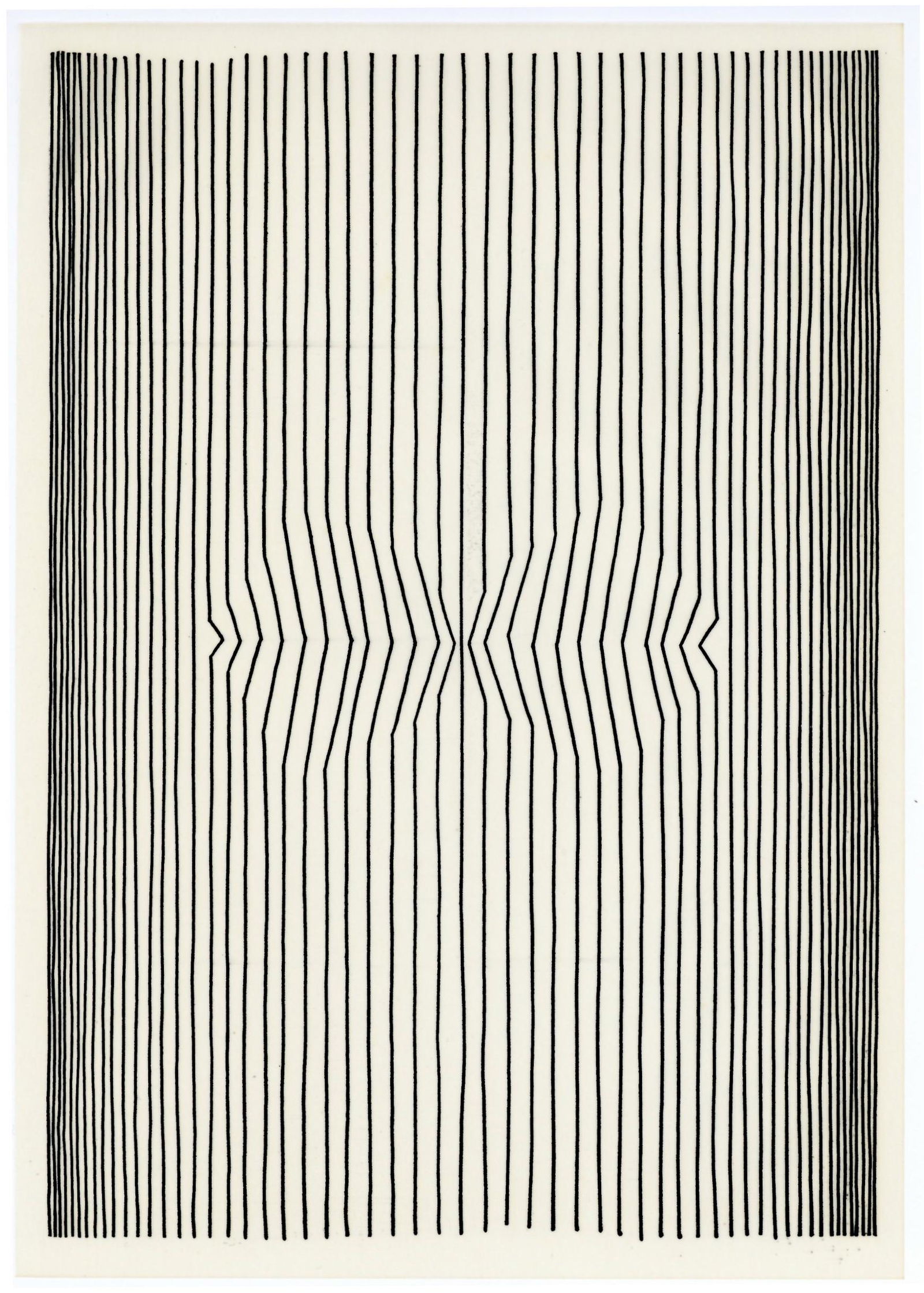 Victor Vasarely screenprint, 1963 (1 of 1)